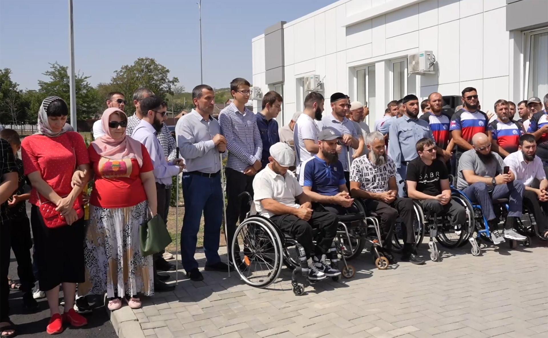 В Грозном открыли первый спортивный комплекс для инвалидов
